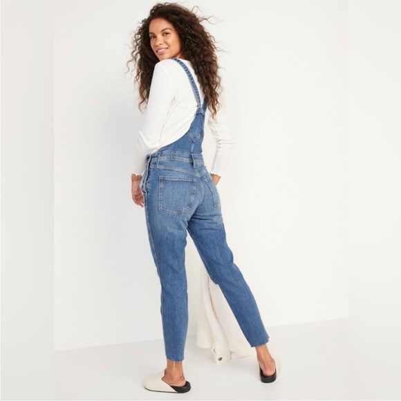 NWT! O.G. Workwear Ripped Jean Overalls for Women - Size 2 - Picture 3 of 6